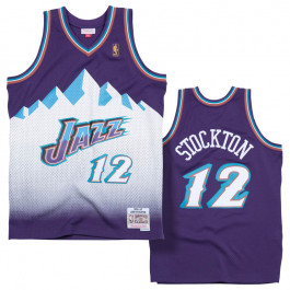 Marque  Mitchell & NessMitchell & Ness M&N Swingman Mesh Jersey Utah Jazz 1996-97 John Stockton 