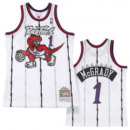 Mens Mitchell & Ness NBA Reload 2.0 Swingman Jersey Raptors 98 Tracy  Mcgrady: LG