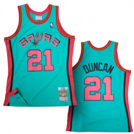 Mitchell & Ness Men NBA San Antonio Spurs Reload Jersey Tim Duncan Pink  '98-99 SJY19304SAS98TD – HotelomegaShops