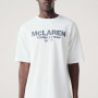 McLaren Racing New Era Washed Pack Black On White Oversized majica