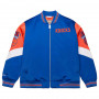 New York Knicks Mitchell and Ness Throw It Back Vintage Heavyweight Satin Jacket