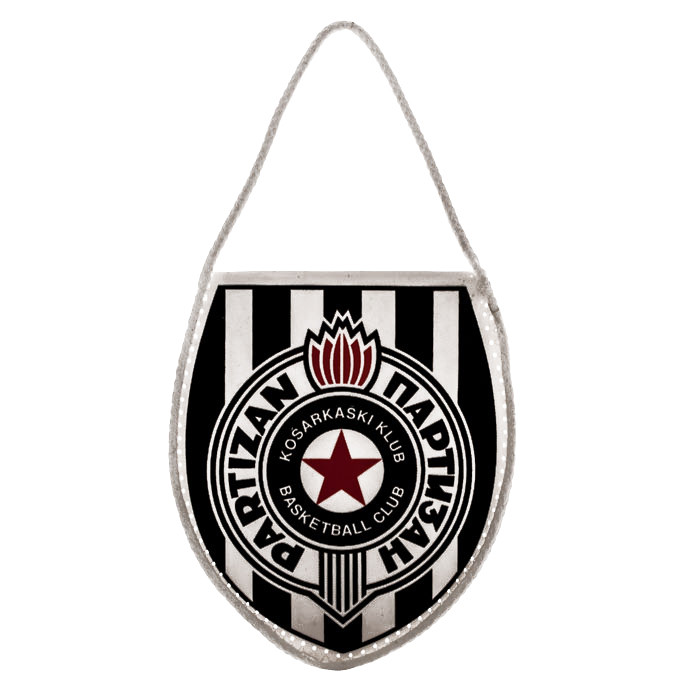 KK Partizan kleine Fahne
