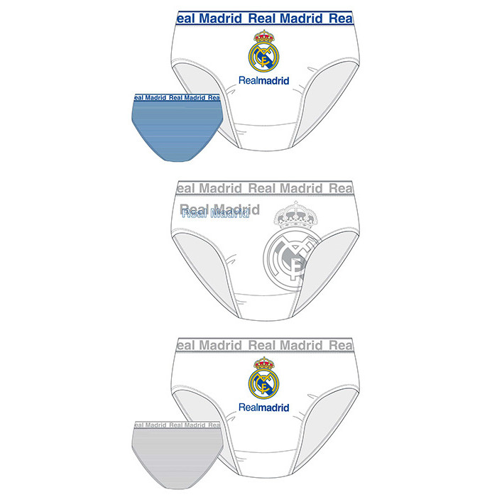 Real Madrid 3x Kinder Unterhose