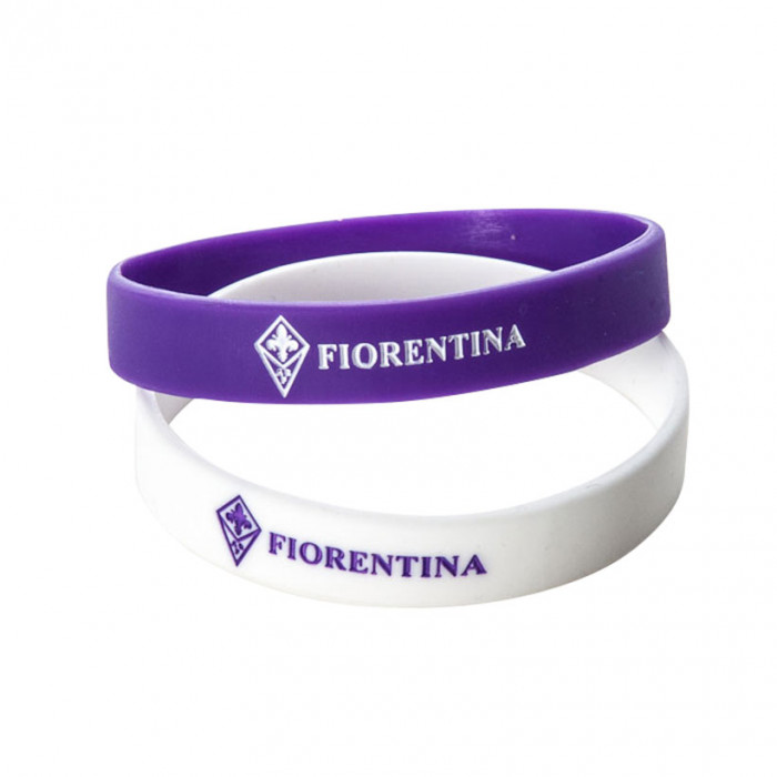Fiorentina 2x silikonska zapestnica