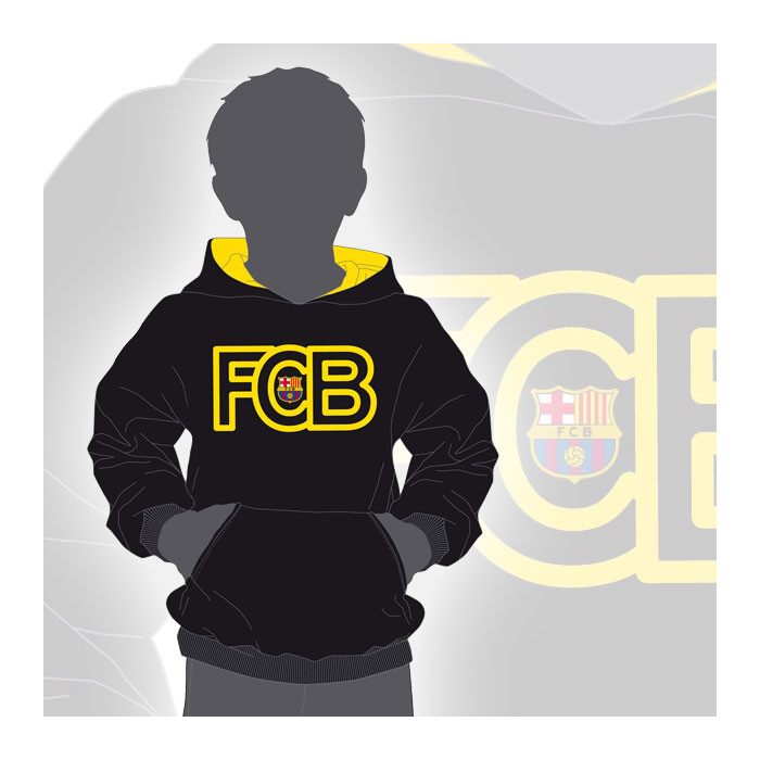 FC Barcelona Kinder Kapuzenjacke