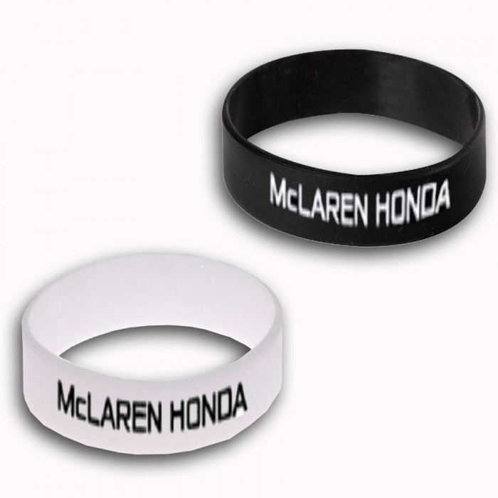 McLaren Honda 2x Silikon Armband