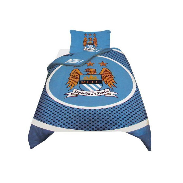 Manchester City biancheria da letto a due lati 135x200