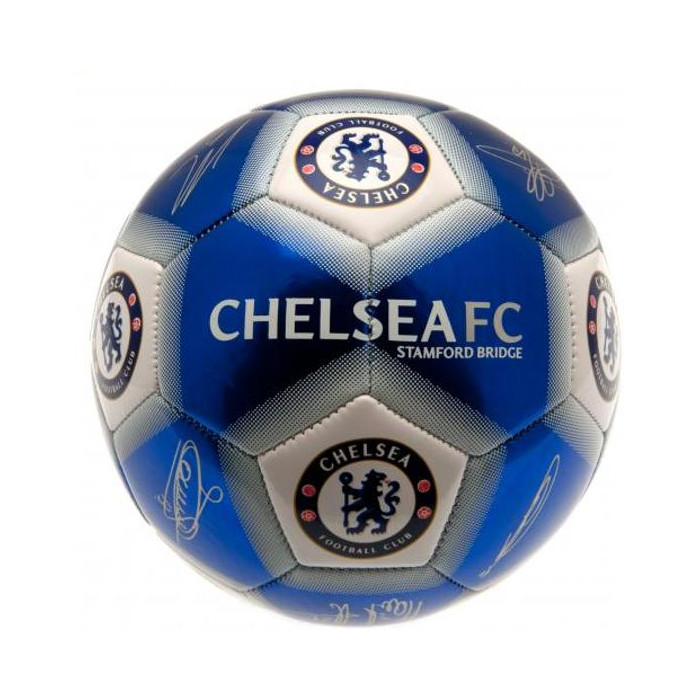 Chelsea pallone con le firme