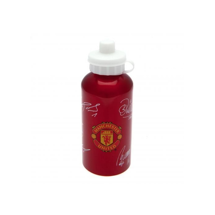 Manchester United Trinkflasche mit Unterschriften