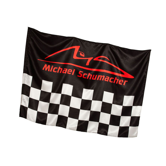 Michael Schumacher bandiera 