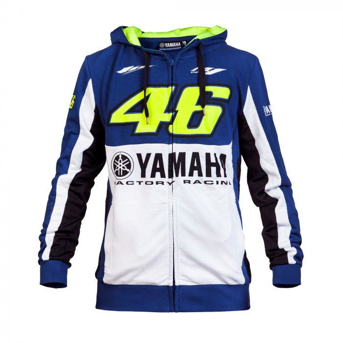 Valentino Rossi VR46 Yamaha felpa con cappuccio