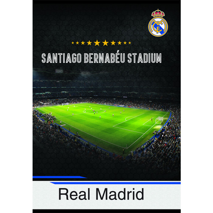 Real Madrid zvezek Santiago Bernabeu A4/OC - 54L 