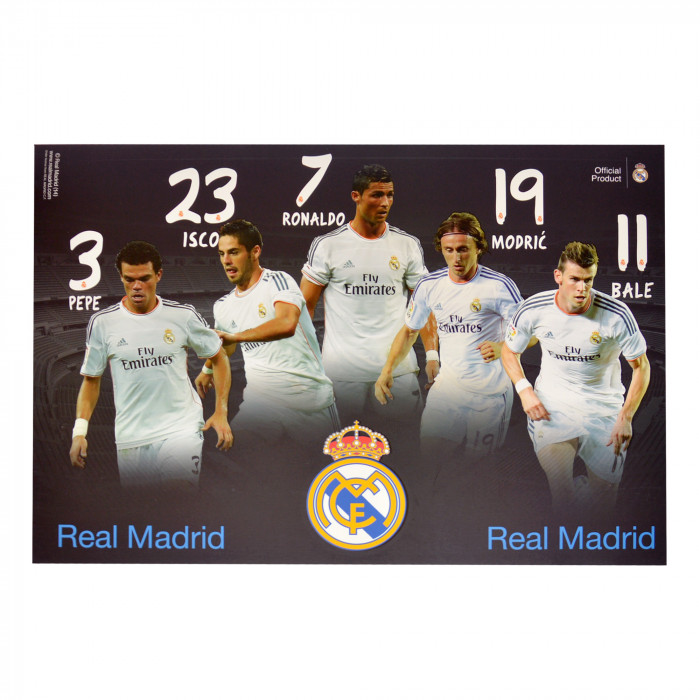 Real Madrid Zeichenblock A3 / 20 Blatt