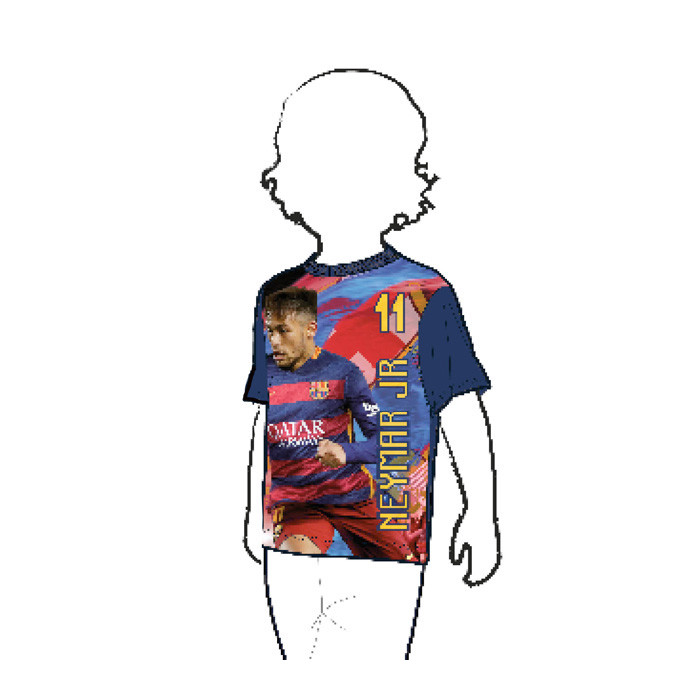 FC Barcelona Kinder T-Shirt Neymar 