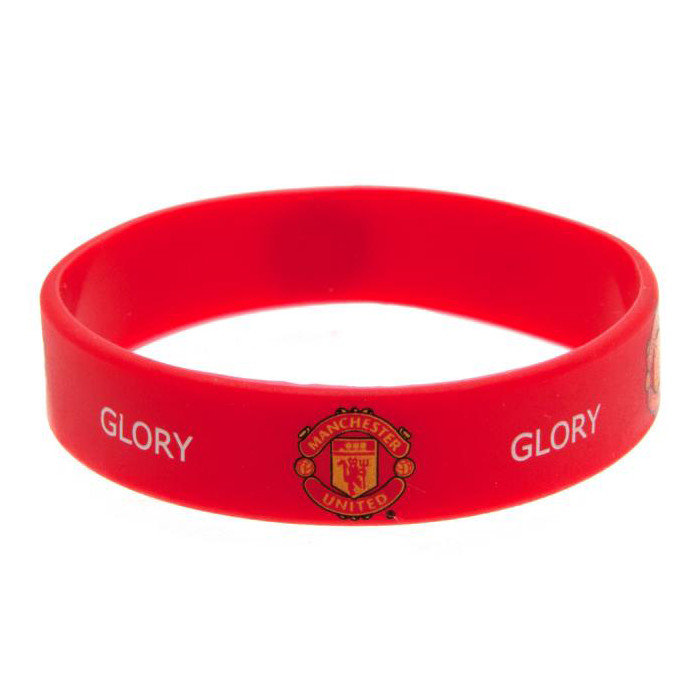 Manchester United Silikon Armband
