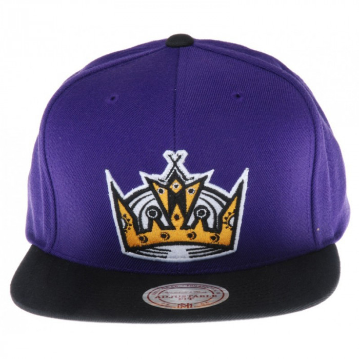Los Angeles Kings Mitchell & Ness Current Throwback Snapback Mütze