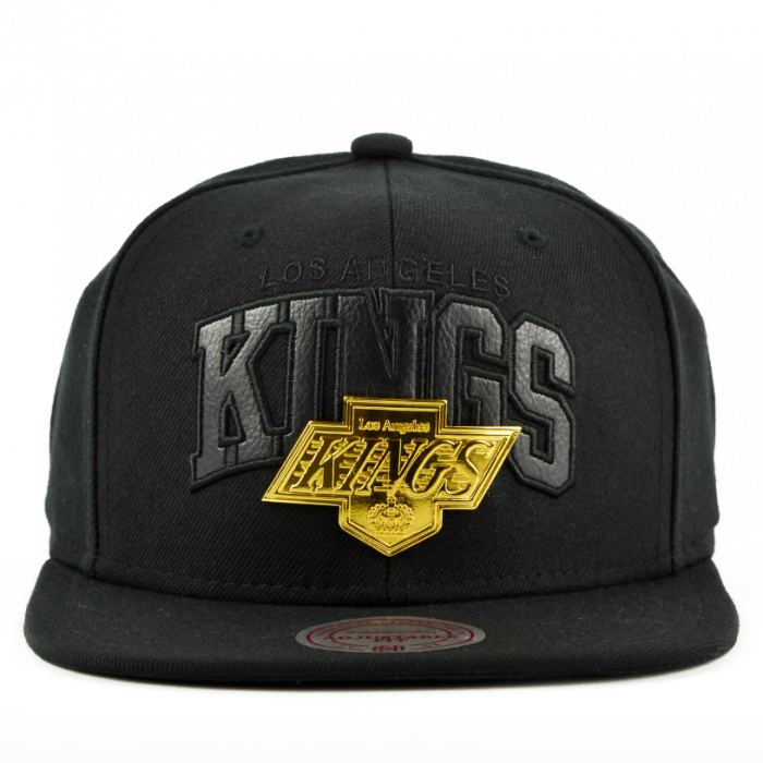 Los Angeles Kings Mitchell & Ness Lux Arch Snapback cappellino (EU942 LAKING)