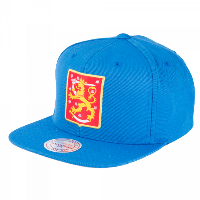 Finnland Mitchell & Ness Team Logo Snapback Mütze