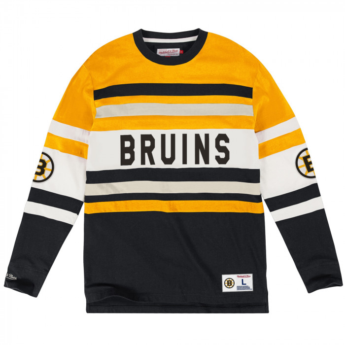 Boston Bruins Mitchell & Ness Open Net maglia a maniche lunghe (119T BOSBRU)