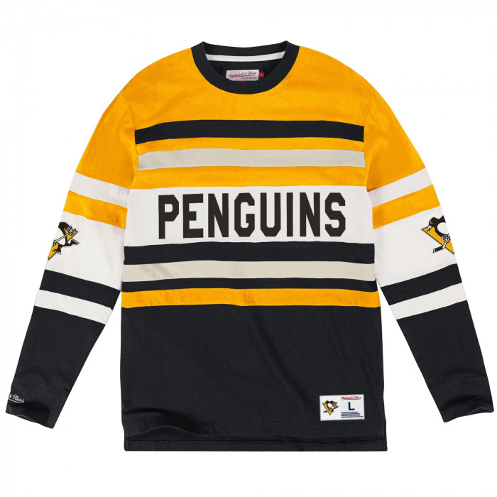 Pittsburgh Penguins Mitchell & Ness Open Net T-Shirt langarm (119T PITPEN)