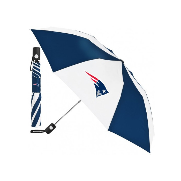 New England Patriots ombrello pieghevole automatico
