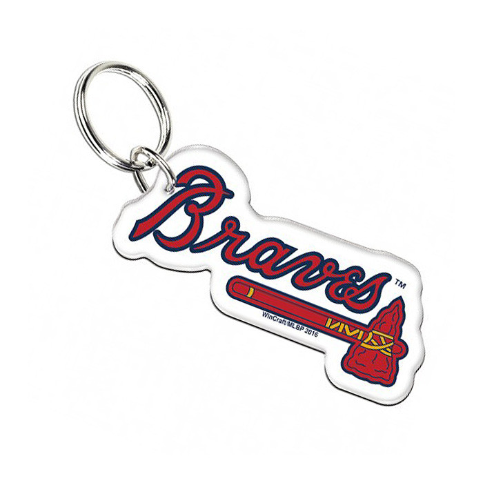 Atlanta Braves Premium Logo portachiavi