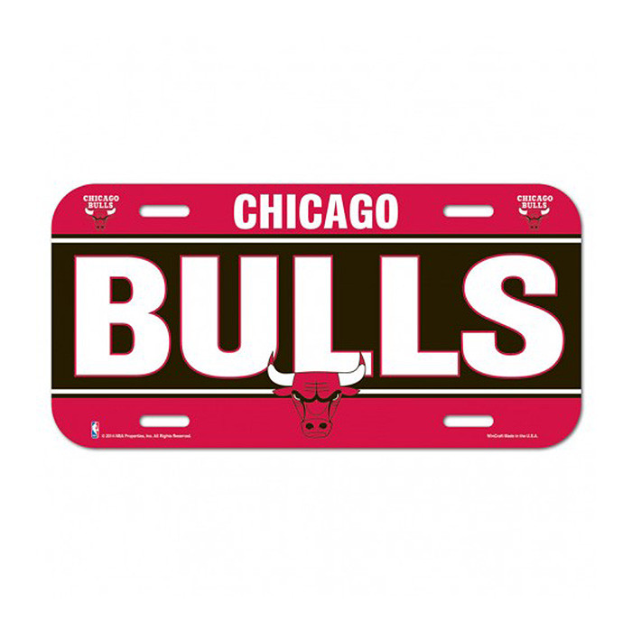 Chicago Bulls auto tablica
