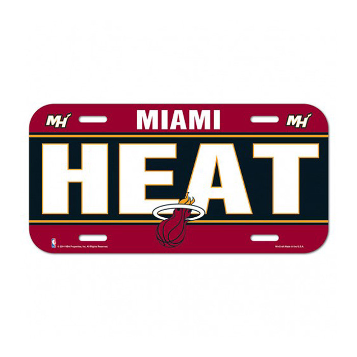 Miami Heat Auto Schild