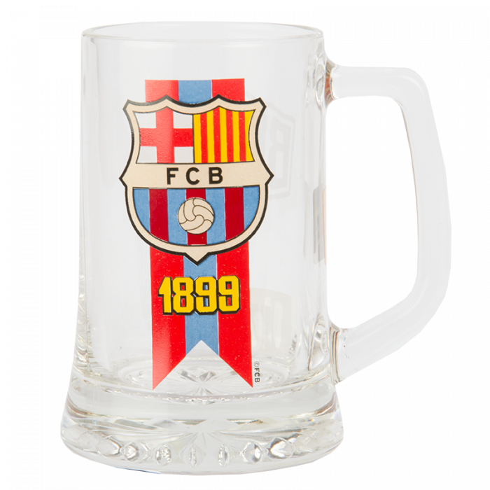 FC Barcelona Bierglas 