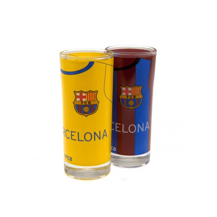FC Barcelona 2x Trinkglas
