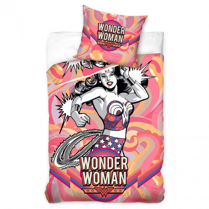 Wonder Woman Duvet Set 140x200, Wonder Woman Duvet Cover Set