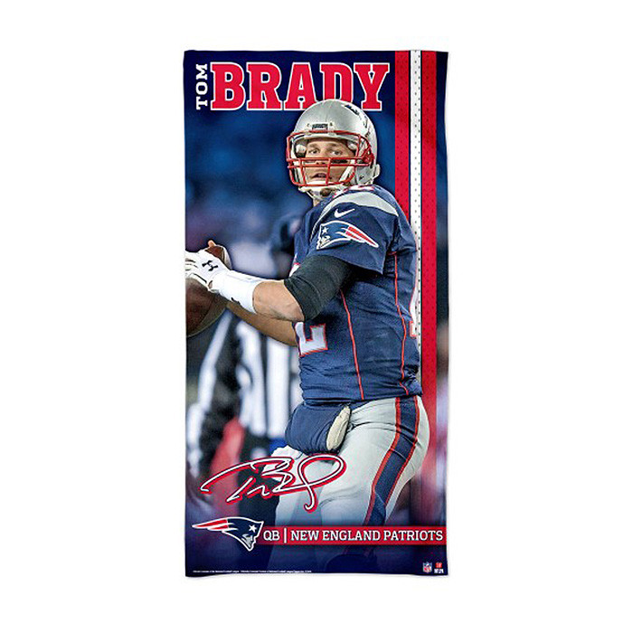 New England Patriots brisača 75x150 Tom Brady 