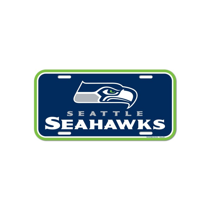 Seattle Seahawks targhetta auto