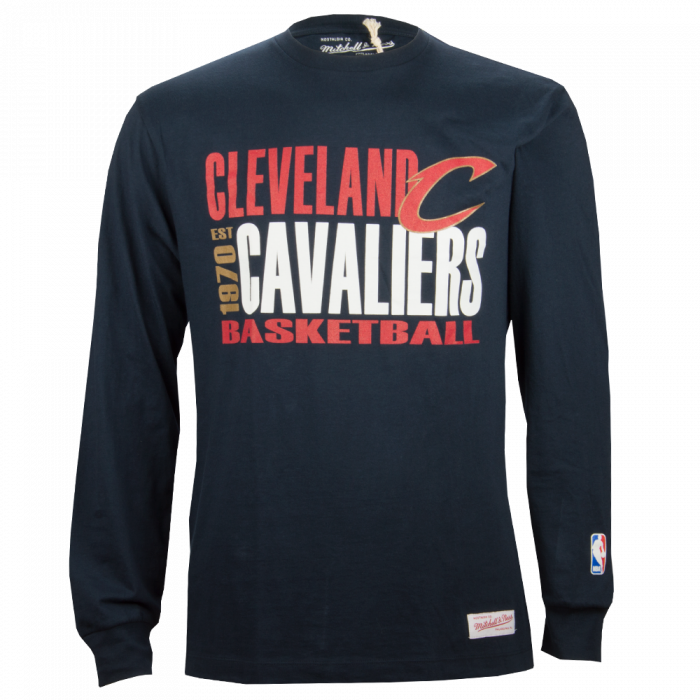 Cleveland Cavaliers Mitchell & Ness Quick Whistle majica dolgi rokav 