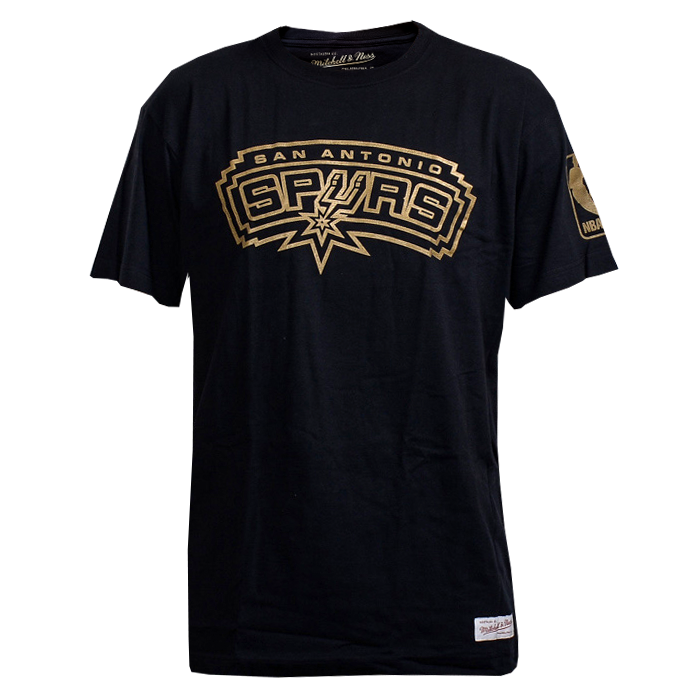 San Antonio Spurs Mitchell & Ness Winning Percentage Traditional T-Shirt