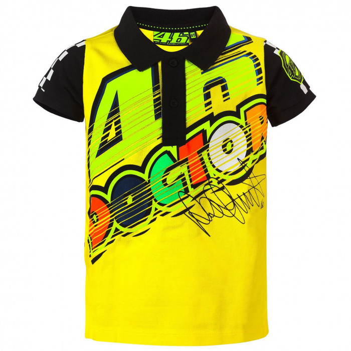 Valentino Rossi VR46 Kinder Polo Shirt 