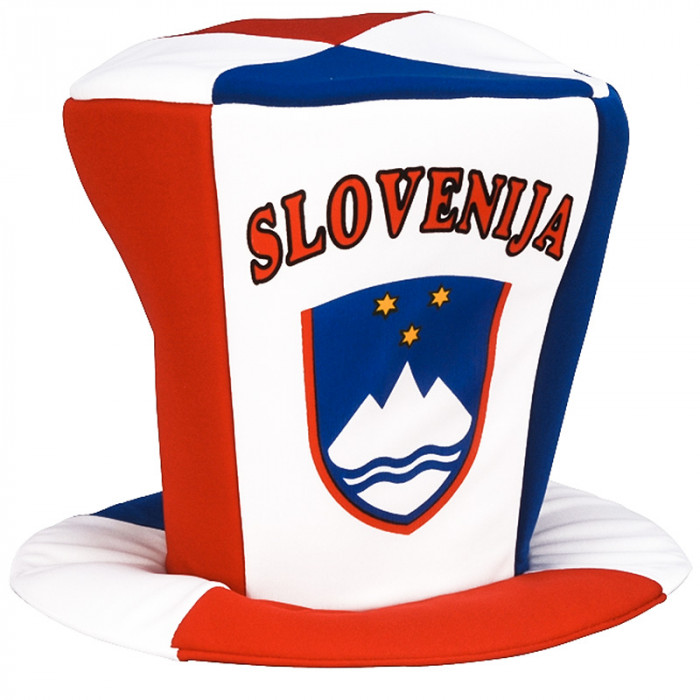 Slovenija navijački šešir cilindar