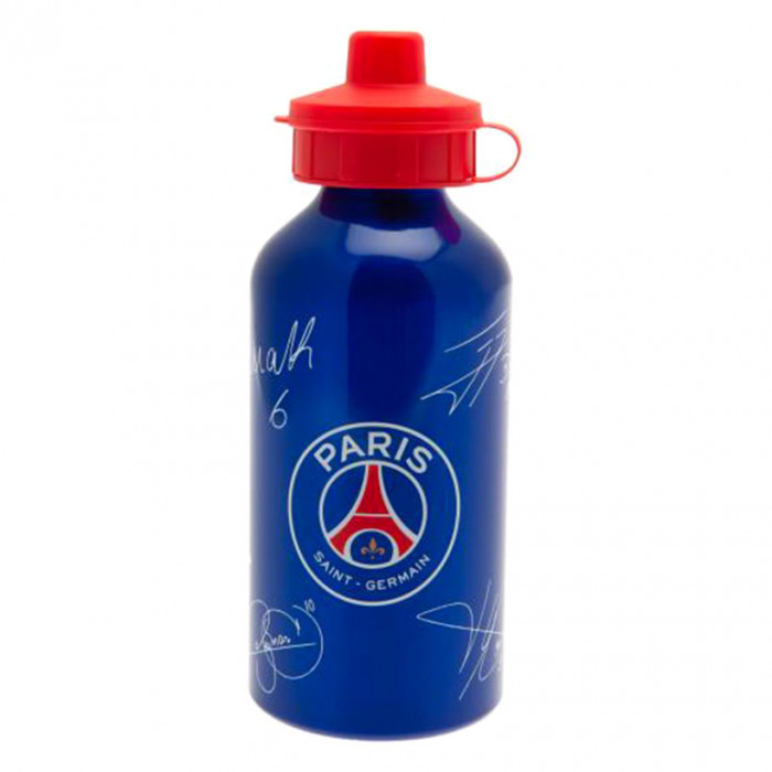 Paris Saint-Germain Trinkflasche mit Unterschriften 500 ml