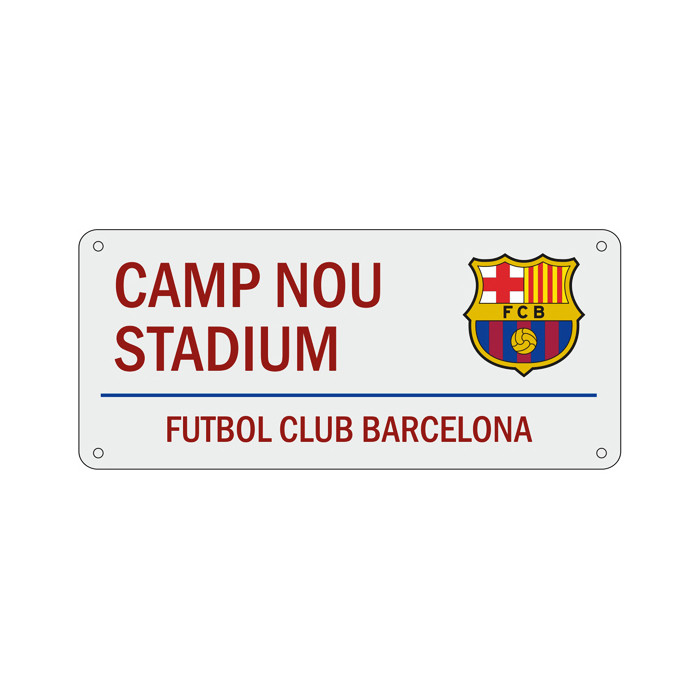 FC Barcelona Street Sign tabla