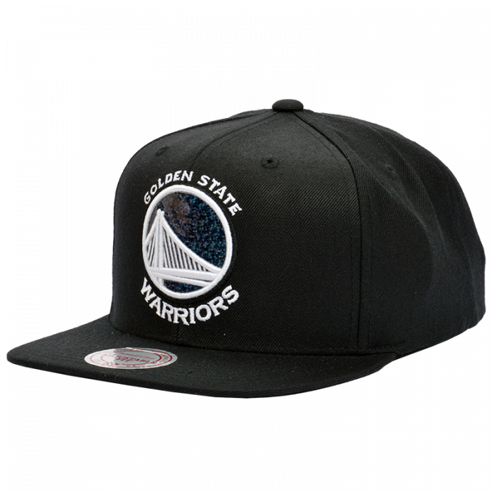 Golden State Warriors Mitchell & Ness Dark Hologram cappellino