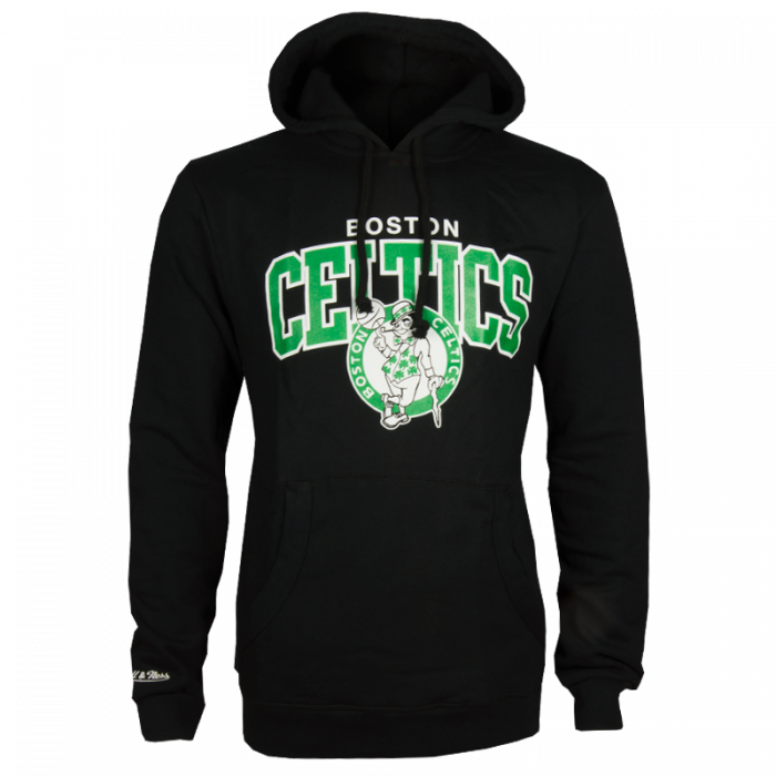 Boston Celtics Mitchell & Ness Team Arch felpa con cappuccio