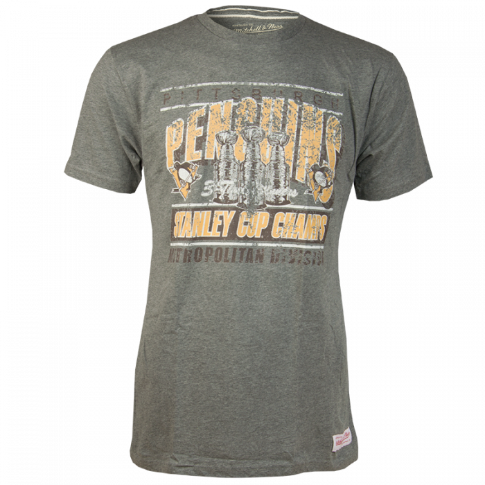 Pittsburgh Penguins Mitchell & Ness Beet The Defender T-Shirt