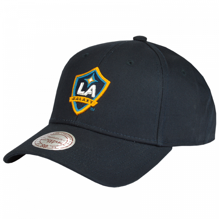 Los Angeles Galaxy Mitchell & Ness Low Pro cappellino