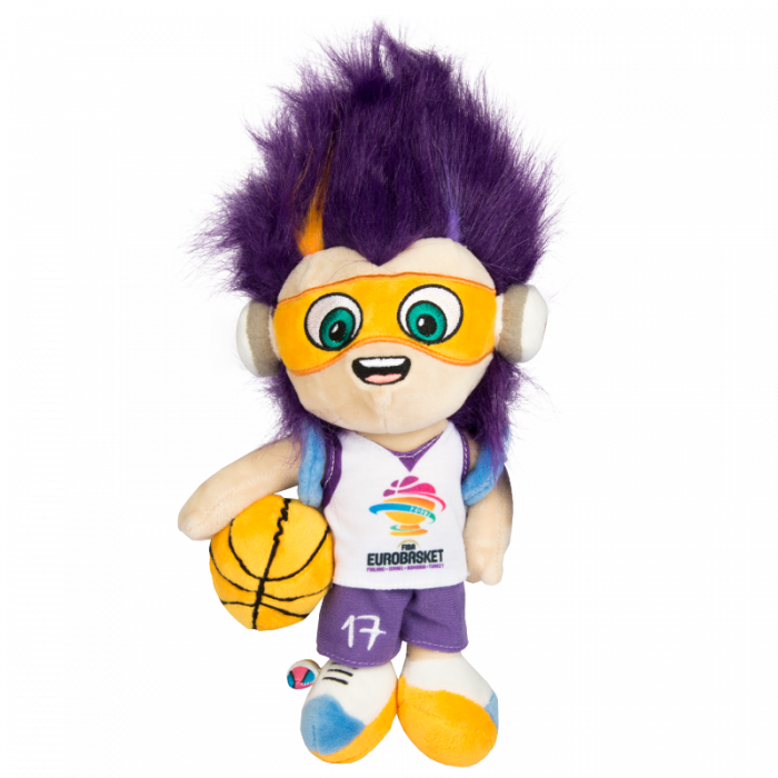 Mascotte Sam Dunk EuroBasket 2017