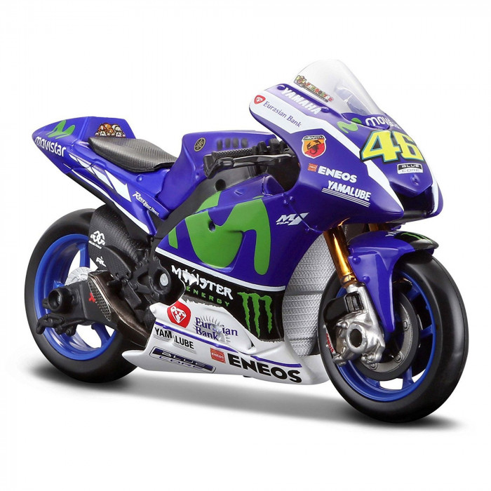 Valentino Rossi Yamaha 2016 model motorja 1:10