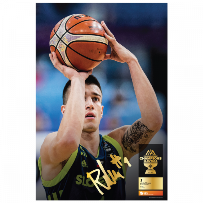 Poster Matic Rebec Eurobasket 2017