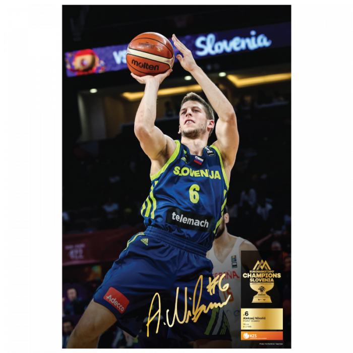 Poster Aleksej Nikolić Eurobasket 2017