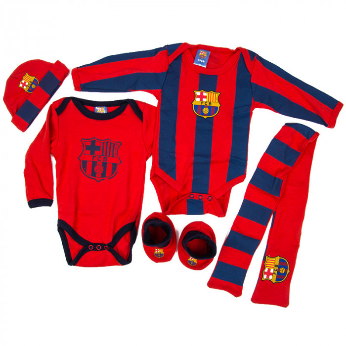 FC Barcelona komplet za bebe 0-3 m
