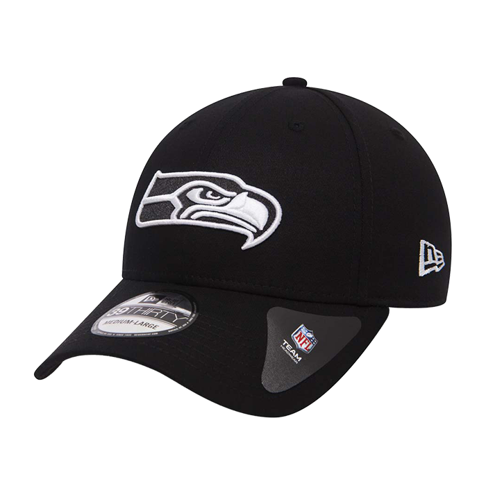 New Era 39THIRTY Monochrome Mütze Seattle Seahawks (80524523)