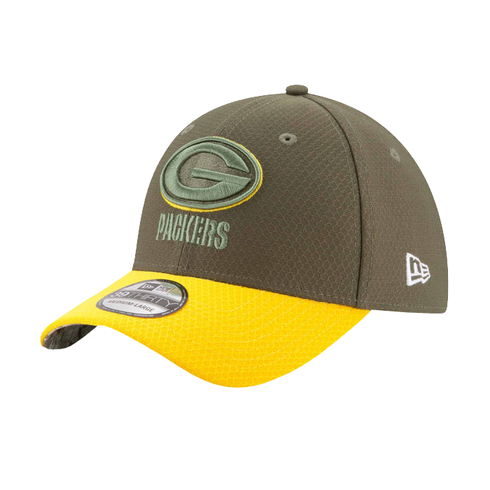 New Era 39THIRTY Salute to Service Mütze Green Bay Packers (11481439)